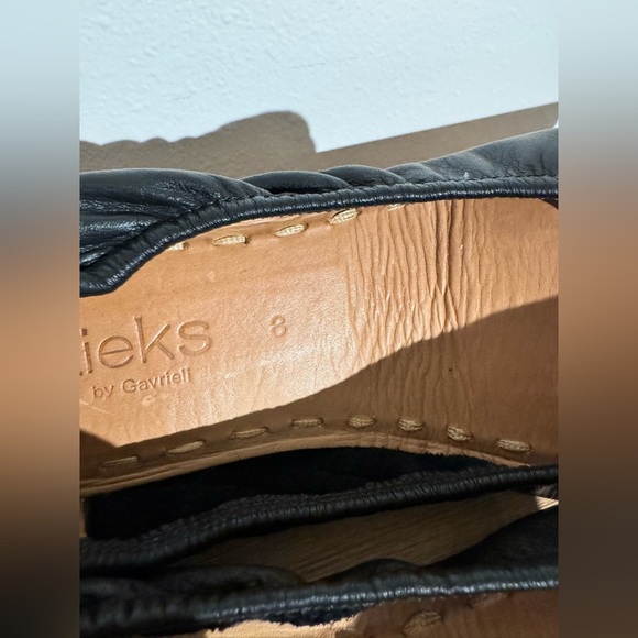 Tieks Matte Black Leather Rollable Ballet Flats Size 8 Professional EUC - Picture 6 of 10